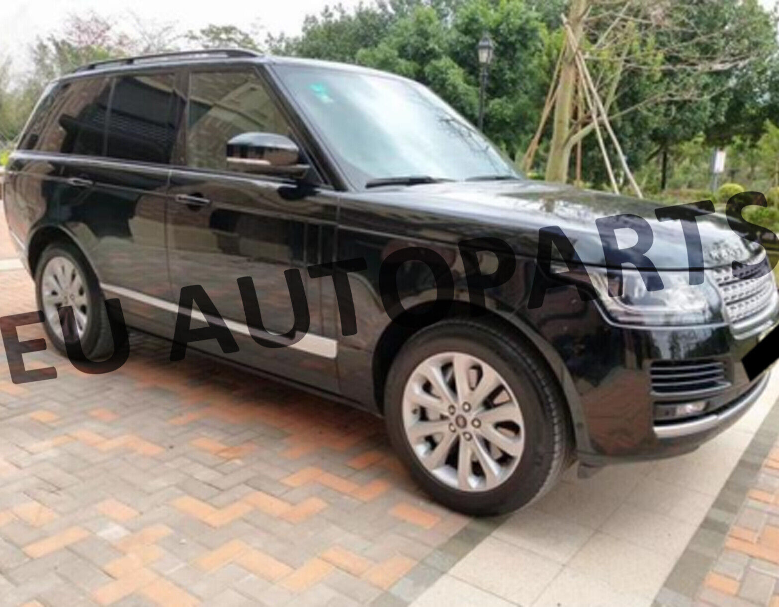FOR RANGE ROVER VOGUE L405 ROOF RAILS RACK CROSS BARS BLACK OEM STYLE ...