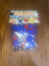 Sealed VTG Tim Mee Toys Firefighters PolicePlastic 2.5" Figures 24pcs  NOS 11470