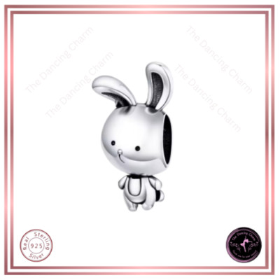   Osterhase Hase Bead Charm echt Sterling Silber  