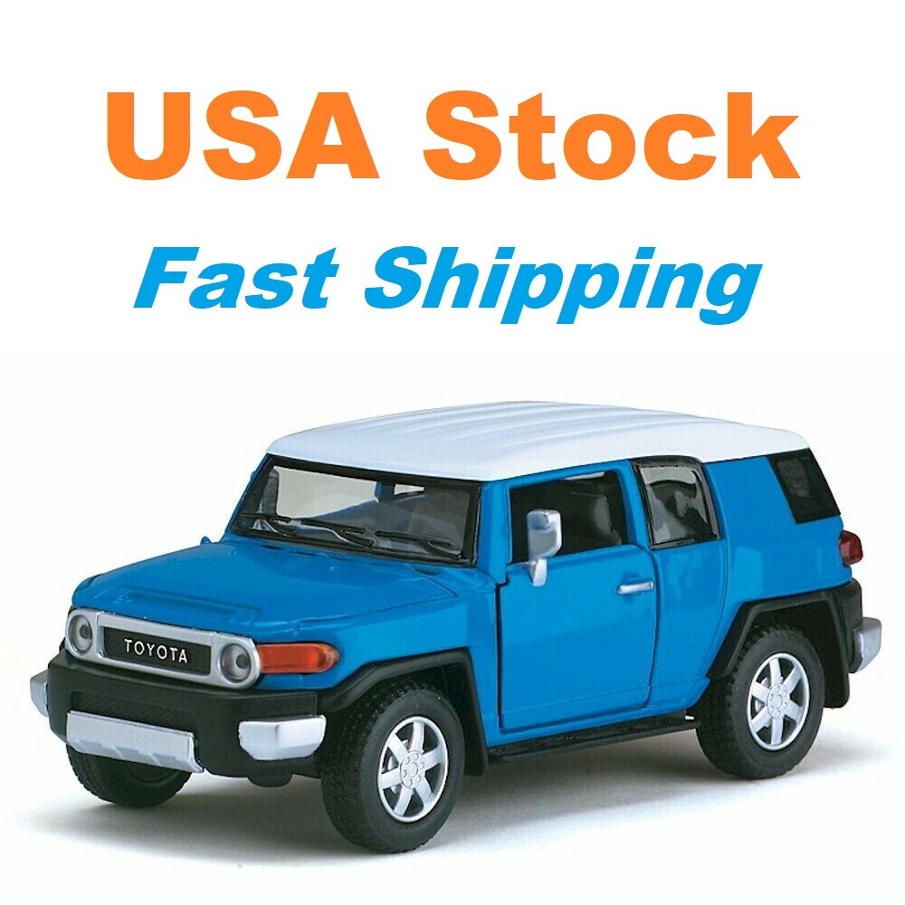 Toyota FJ Crusier, Kinsmart, Diecast Model Toy Car, 5'', 1:36