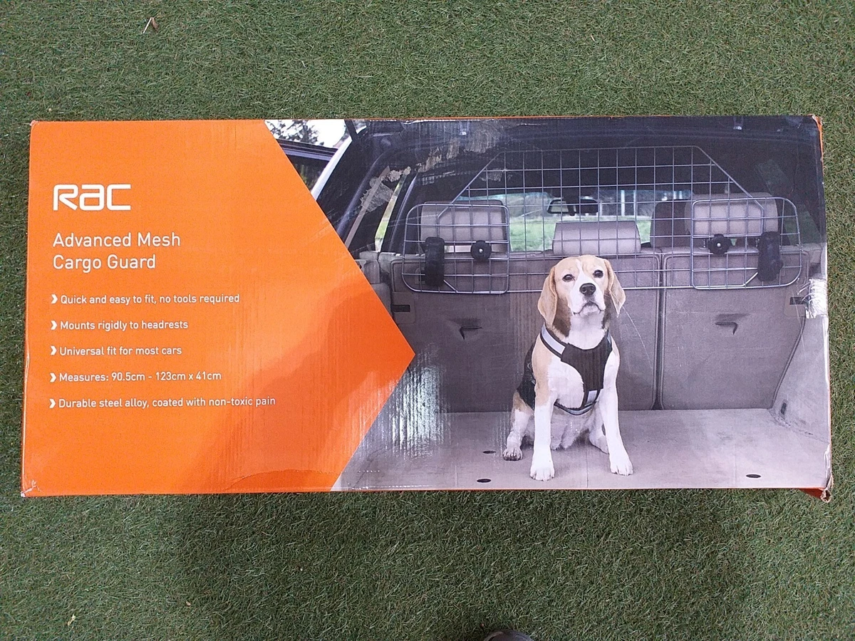 RAC Dog Car Guard Advanced Mesh Metal Adjustable Travel Dog Guard for Car  Boot | eBay