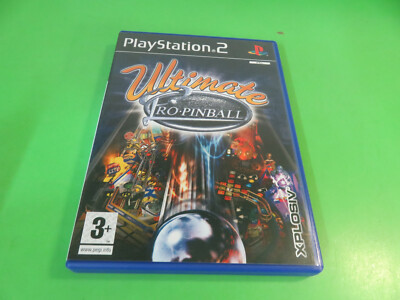 PS2 ''Ultimate Pro-Pinball'' Game Atomic Planet PAL TA Game Multi-5 Playstation2
