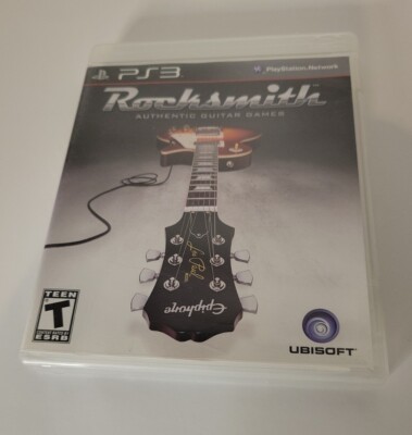 Rocksmith (Sony PlayStation 3, 2011) PS3 Complete With Manual Clean Disc 