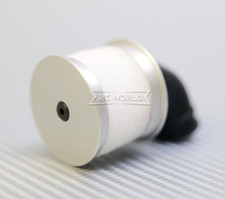 RC 1/10 Nitro Engine AIR FILTER Intake Metal/Rubber -SILVER-