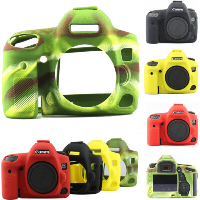 Siliconen Skin Case Body Cover Protector For Can&n Eos 5D Mark Iv 4 5D4 5D3 EOS