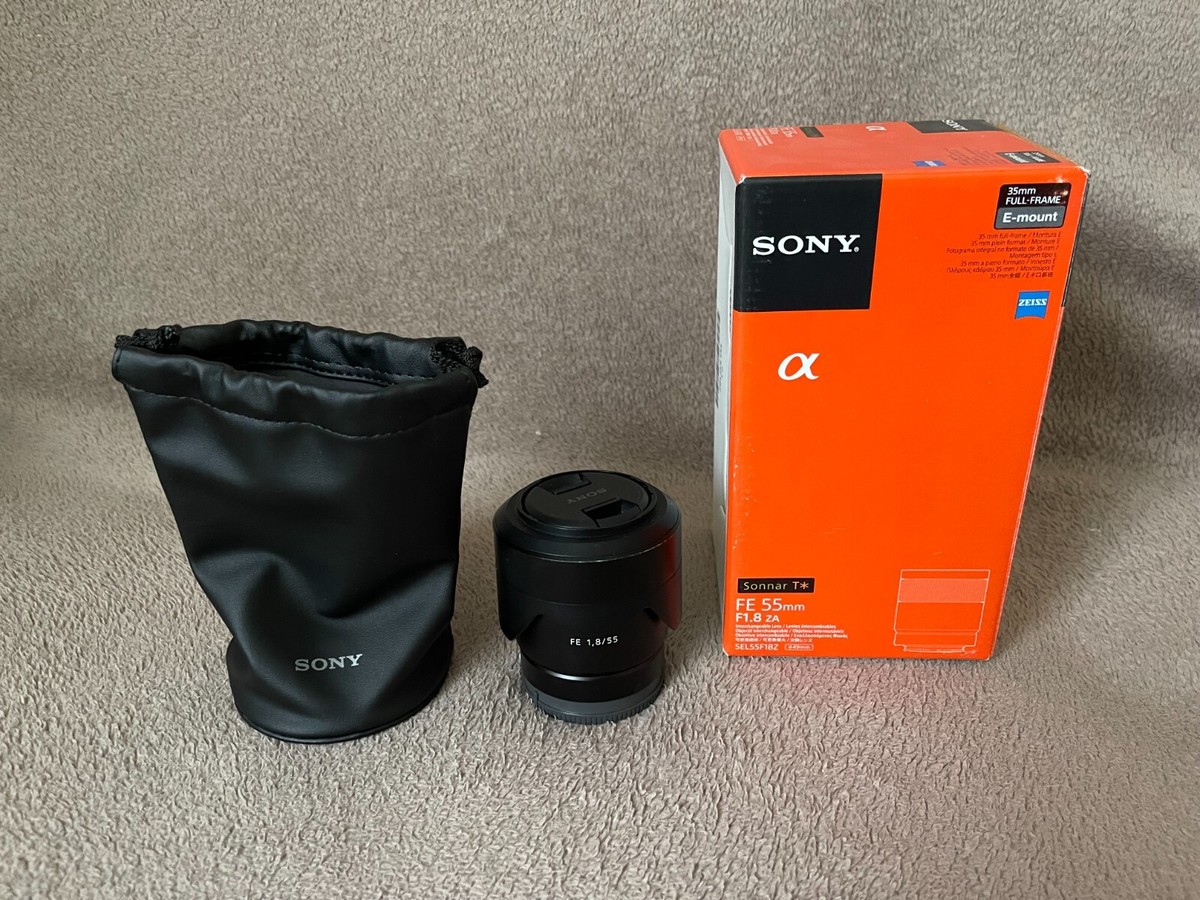 SONY SEL55F18Z FE55mm F1.8ZA プロテクター、化粧箱付 【公式通販】