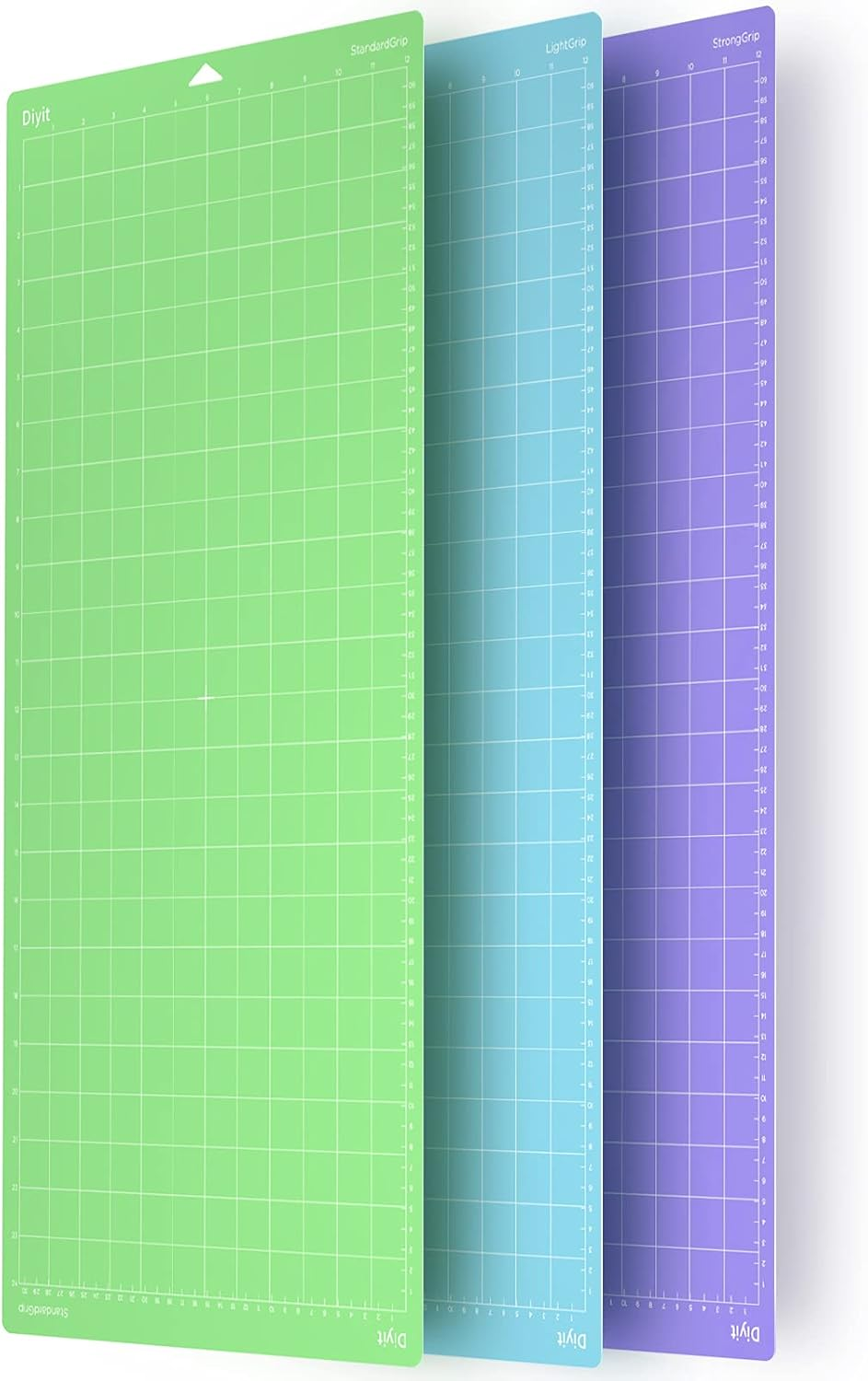 Cutting Mat for Cricut Maker 3/Maker/Explore 3/Air 2/Air/One(3 Mats, Lightgrip/S