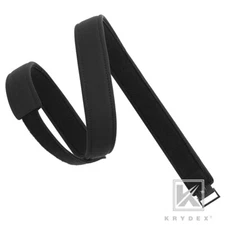 KRYDEX 1.5inch Tactical Belt Soft Comfortable Padded Loop Liner Inner Belt Black