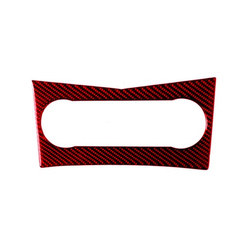 Red Carbon Fiber Console Air Vent Outlet Cover For Mercedes-Benz C Class W204 - Picture 3 of 16