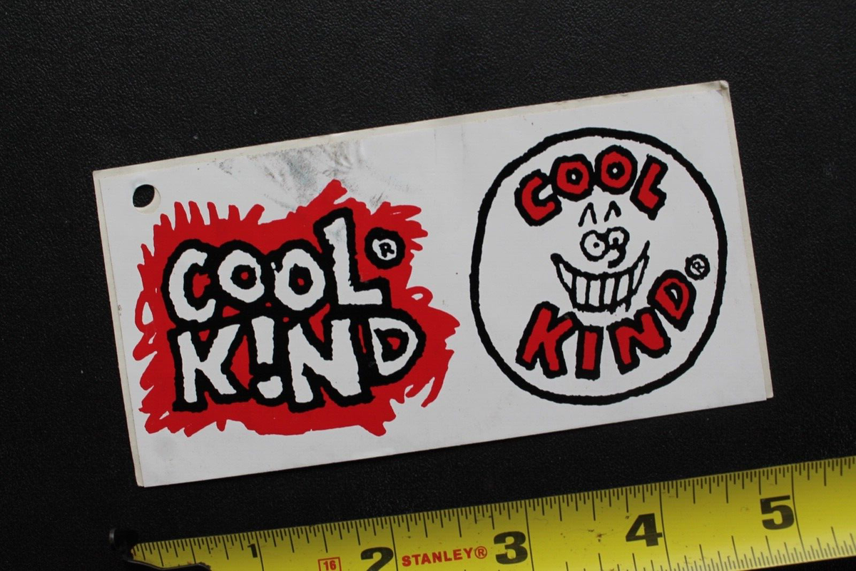 Cool Kind Skateboards Red White Original 80's Z63A Vintage