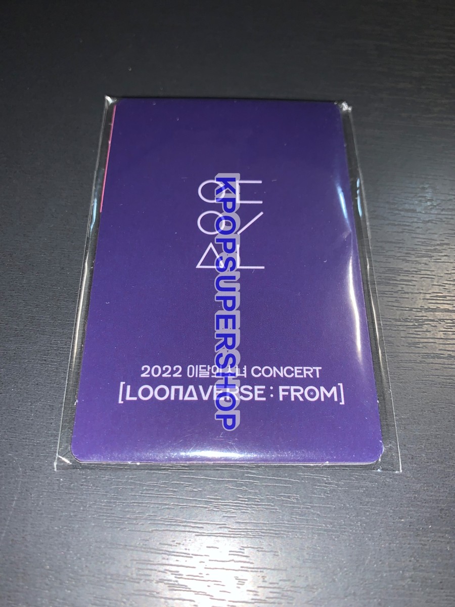 Loona 2022 Concert Loonaverse From Trading Card Set Pack 5