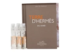 HERMES TERRE D'HERMES EAU GIVREE EDP 2.0ml .06fl oz x 3 COLOGNE SPRAY SAMPLES