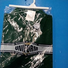 Boys Authentic Galaxy School Uniform Green Polo Style Short Sleeve Size 14