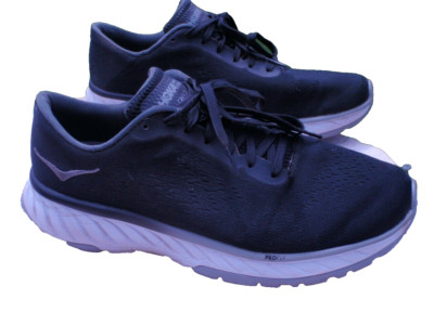 Hoka One One CAVU 2 BLACK GRAY WHITE MEN M 10 EU 44  RUN LIGHT WEIGHT