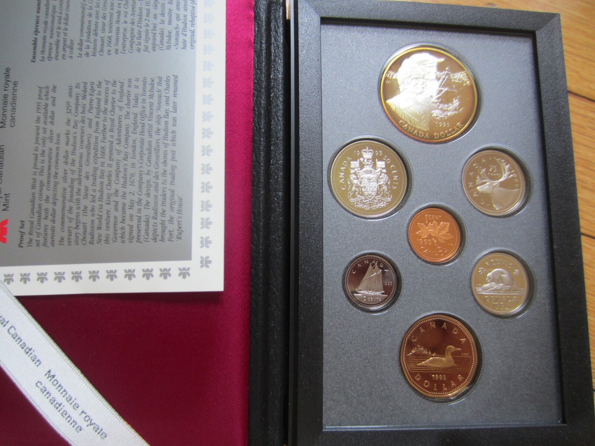 1995 Canada Proof Double Dollar Special Edition Mint set (7 Coins