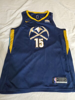 Nikola Jokic Denver Nuggets Nike NBA Jersey Size 54 Navy Blue