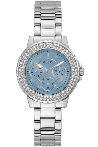 guess rhinestone watch