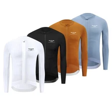 Men Cycling Jersey Long Sleeve Pro Team MTB Road Bike Clothing Bicycle Shirts