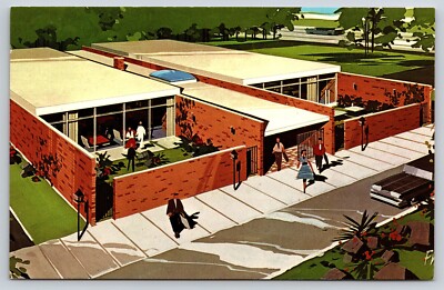 Farmers Daughter Restaurant Orland Park Illinois IL Artist Rendering Postcard C7