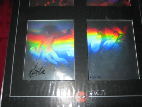 The Amazing Spider-Man Autographed Stan Lee+John Romita Hologram with COA 1992 - Picture 3 of 4