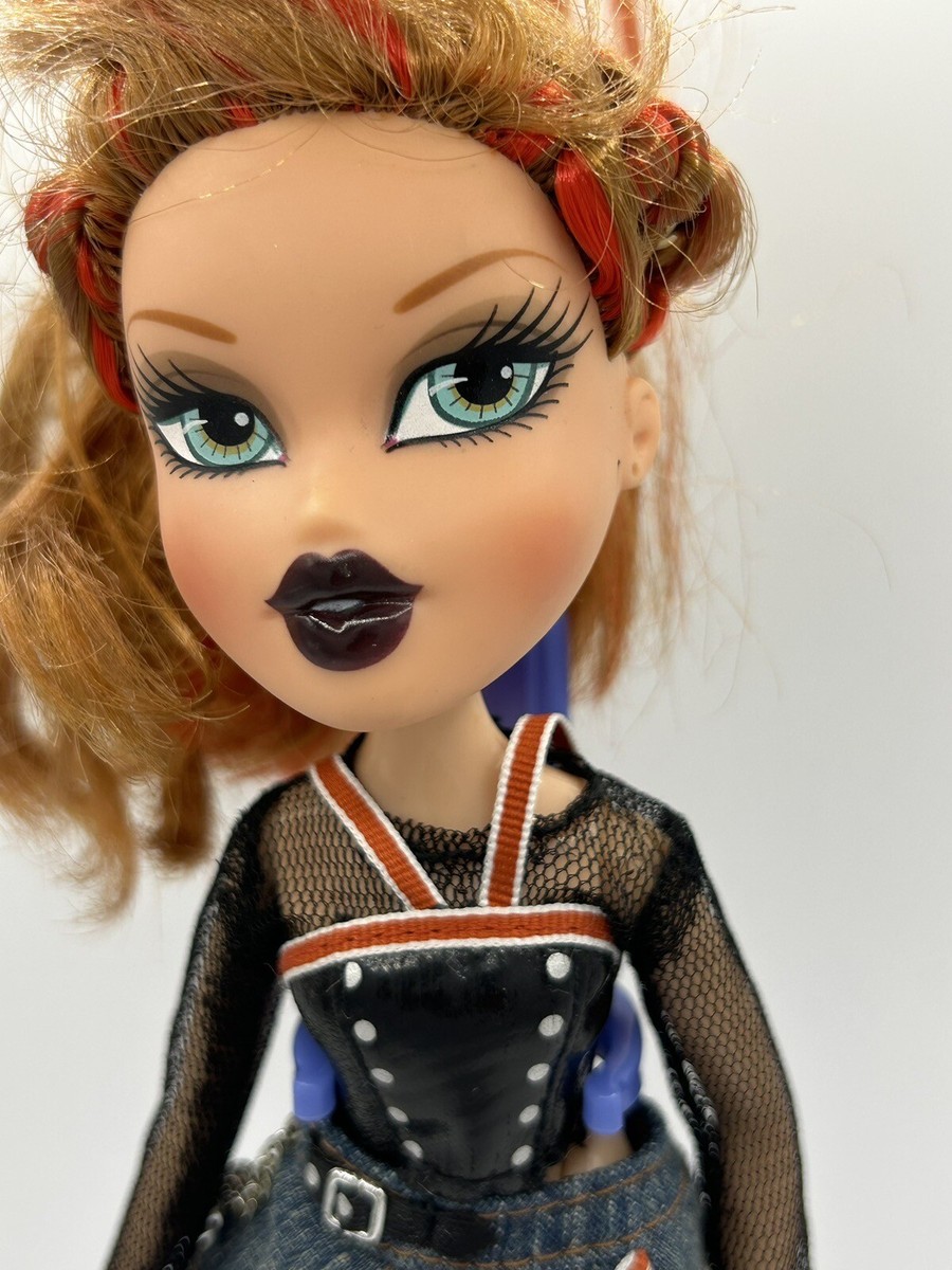Vintage Bratz Pretty N' Punk London Meygan MGA 2005 RARE Red Hair