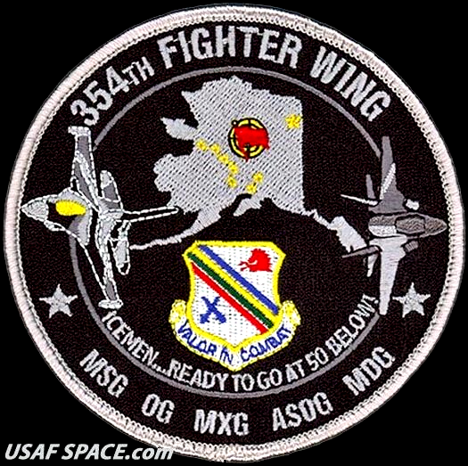 USAF 354th FIGHTER WING -ICEMEN READY TO GO AT 50 BELOW
