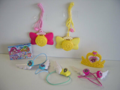 Smile PreCure Glitter Force Haarschmuck Anhänger Set 6 Stück komplett