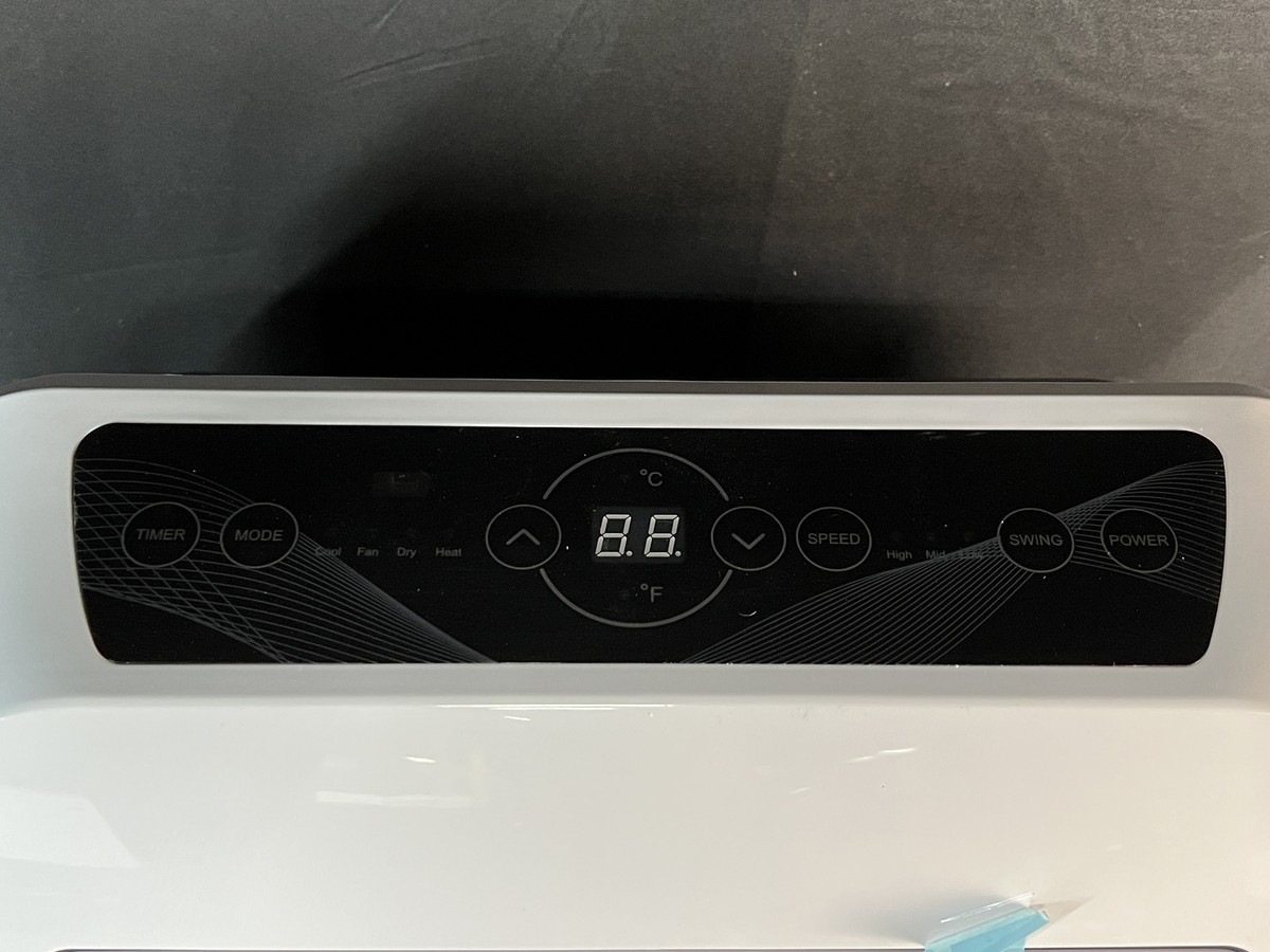 SereneLife SLACHT128 Portable Air Conditioner and Heater 12000 BTU White  New | eBay