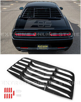 Rear Window louvers Windshield Sun Shade Cover For Dodge Challenger 2008-2019