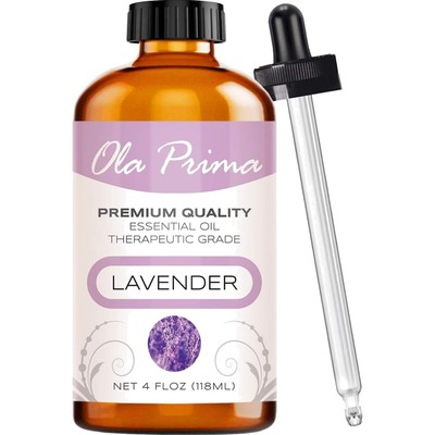 4 oz Lavender Essential Oil - Ideal for Diffusers, Soaps, and Candles