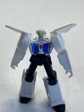 McDonalds 2016 Hasbro white transformer robot toy figure