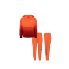 Little Boys Script Fleece Hoodie and Pant, 2 Piece Set, Size 4