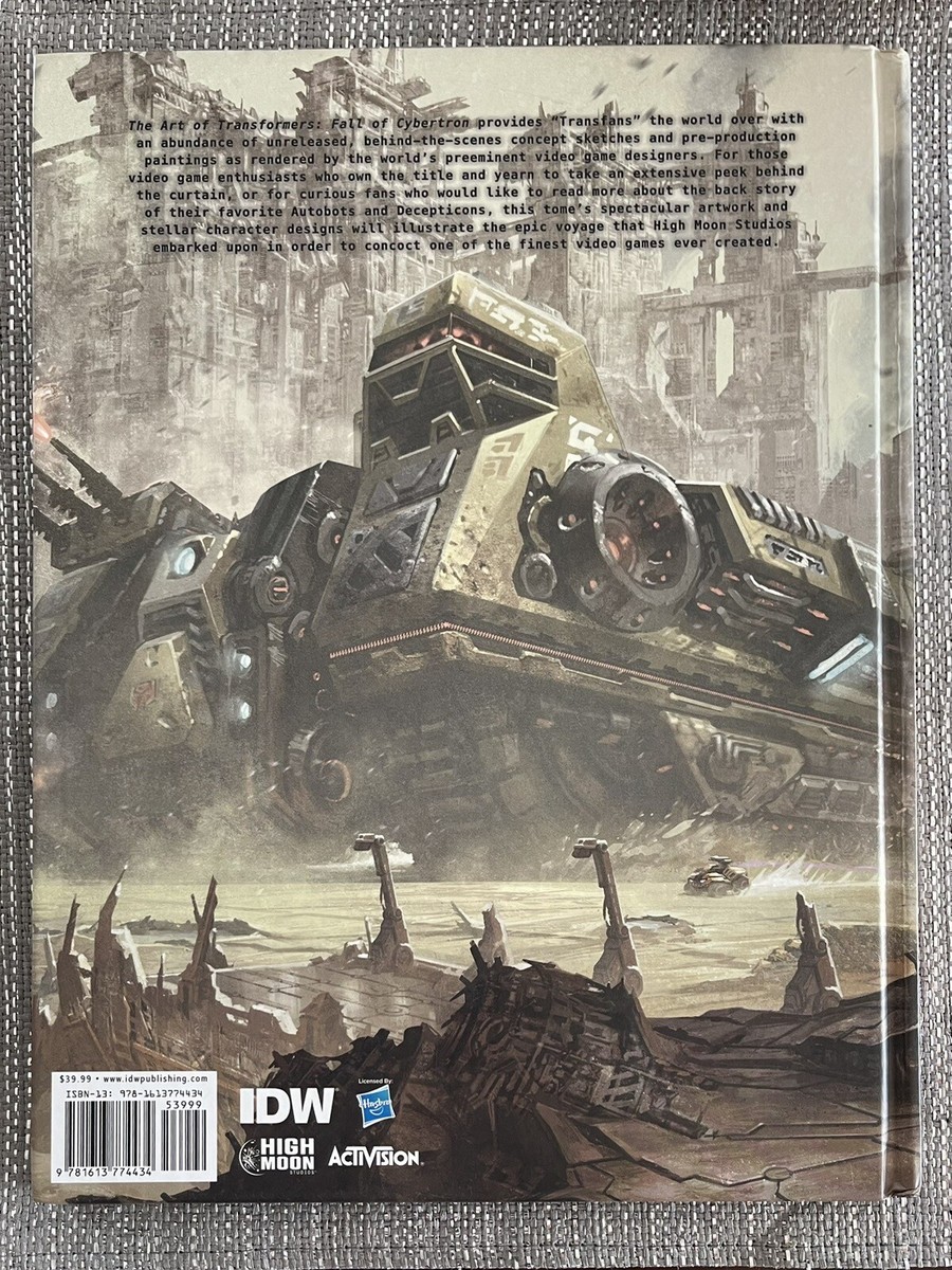 Transformers: The Art of Fall of Cybertron Signed Copy