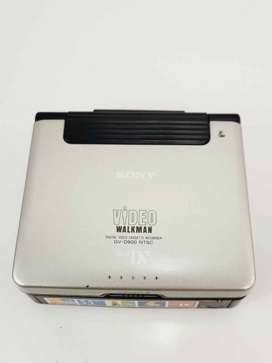 Sony GV-D900 Mini DV Digital Video Cassette Walkman No Sony GV-D900 Mini DV Digital Video Cassette Walkman No