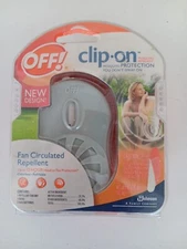 OFF! Clip-on Mosquito Repellent ~ Fan Circulated Brand New