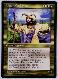 Angus Mackenzie Signed サインド 英語版 MTG Angus Mackenzie | Legends | Star City Games