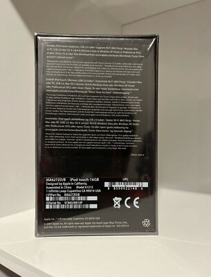 Rare Apple ipod touch 1st generation 16 GB brand new sealed | eBay