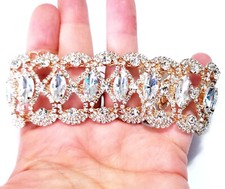 Rhinestone Choker Necklace Collar