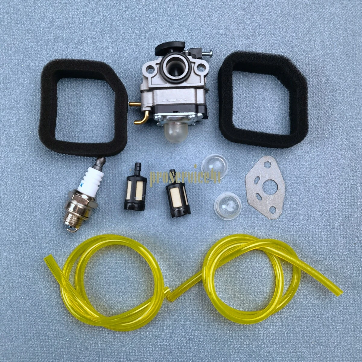 Carburetor For Ryobi RY252CS RY253SS Air filter Fuel line Tune up