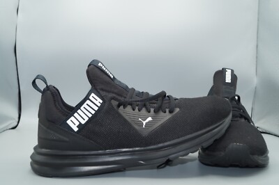 PUMA Enzo Beta Sportschuhe EU 44 US 10,5 Sneakers 192442-01 Schwarz Low Tops 