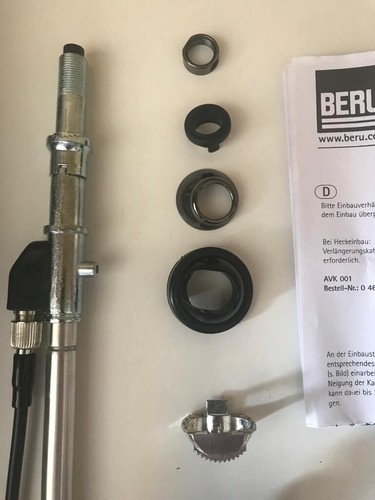BERU Antenne Schrägeinbau Manuell für Mercedes R107 W108 W109 W115 W116 W123 NEU - Bild 3 von 5