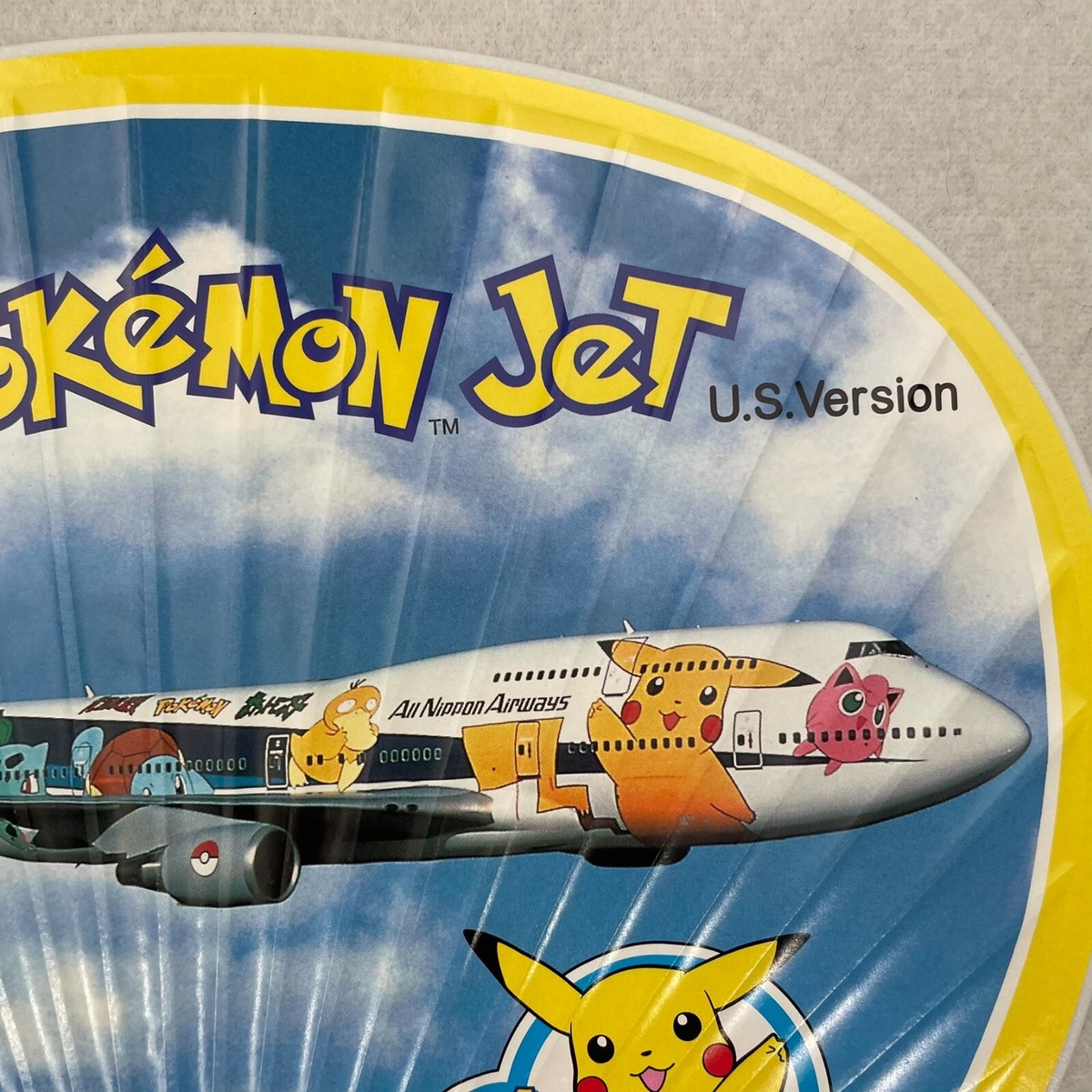 Pokemon Promo ANA Airlines Jet Fan (US Version) All Nippon