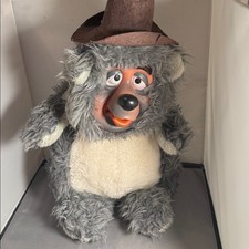 Disney big Al Gray and White Plush Bear Toy