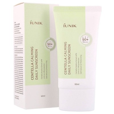 iUNIK Centella Beruhigende Creme mit LSF 50+ PA++++ - 60 ml