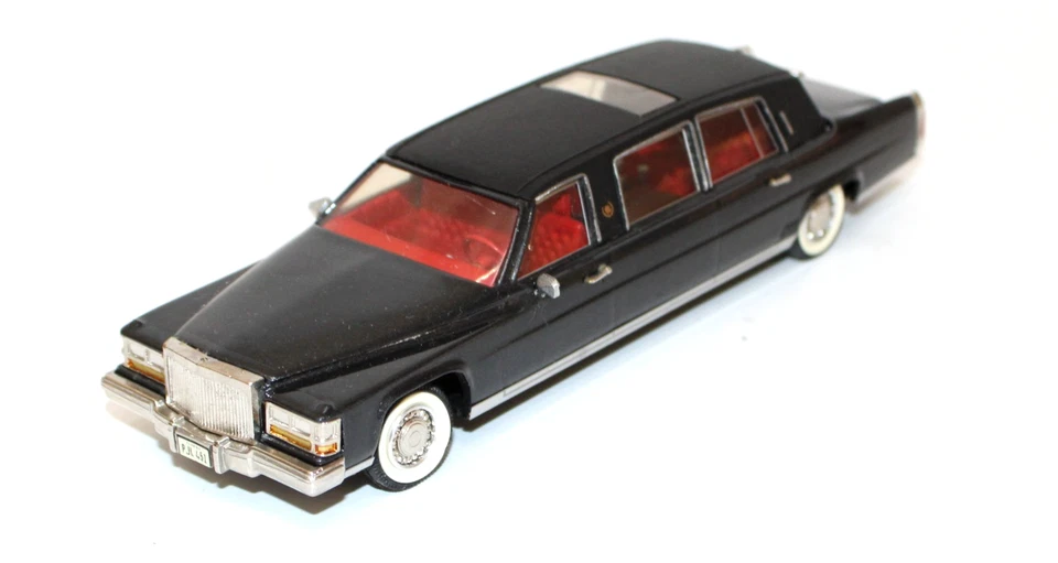 Cadillac Limusina Maloney 1:43 Metal Blanco Western Models Kim's Classics #2 Años 80 Foto 3 de 4