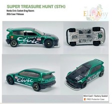 Hot Wheels 2026 Honda Civic Custom Drag Racers STH Super Treasure Hunt Case F
