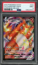 Pokemon TCG SWSH Darkness Ablaze #020 Charizard VMAX Full Art PSA 9 MINT