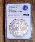 2017-W Burnished American Silver Eagle NGC MS70 (307)
