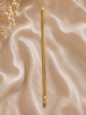 585 Gold Armband 14K Gelbgold Panzerarmband c...