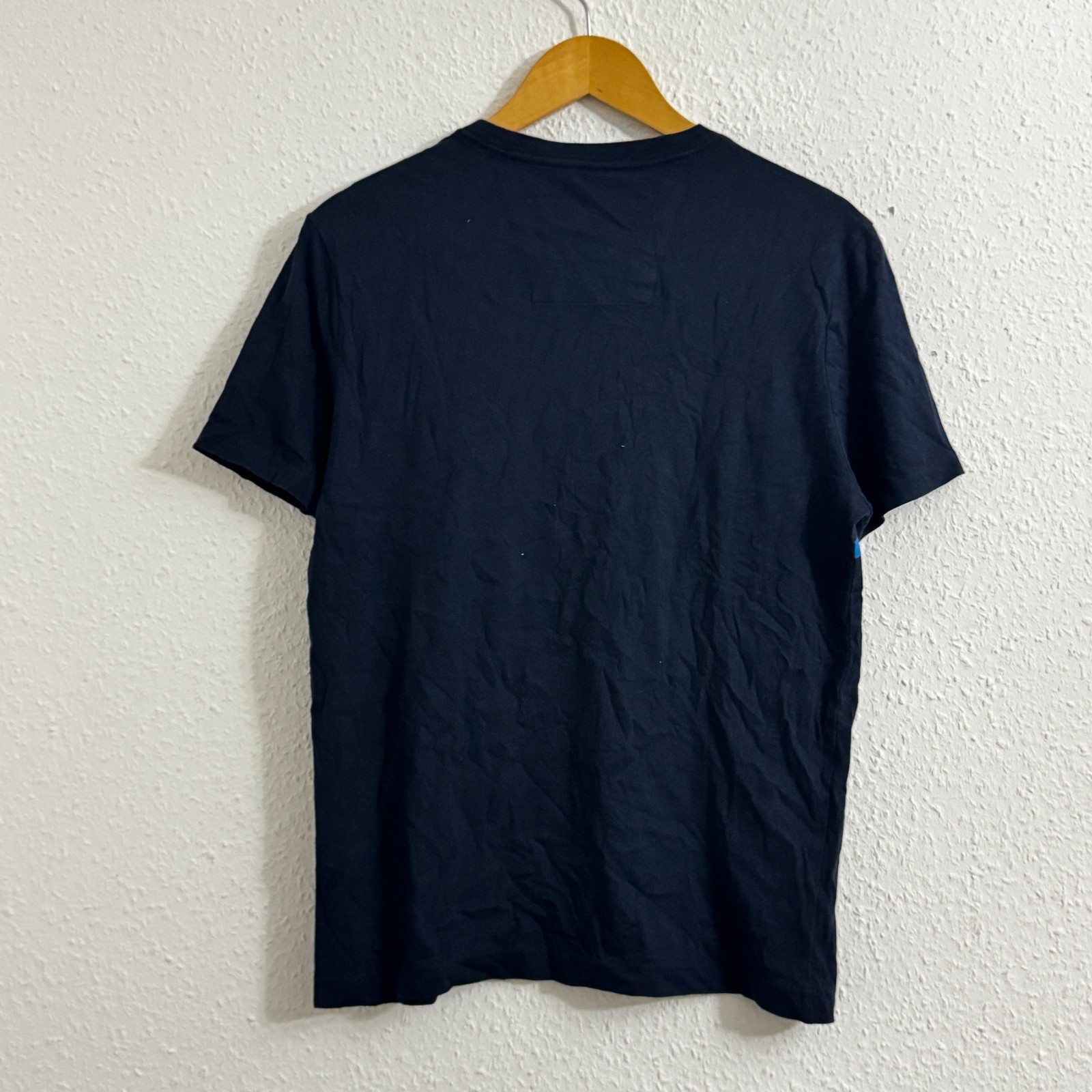 Nautica Men's Navy Blue Striped Cotton T-Shirt - Size Medium image 3